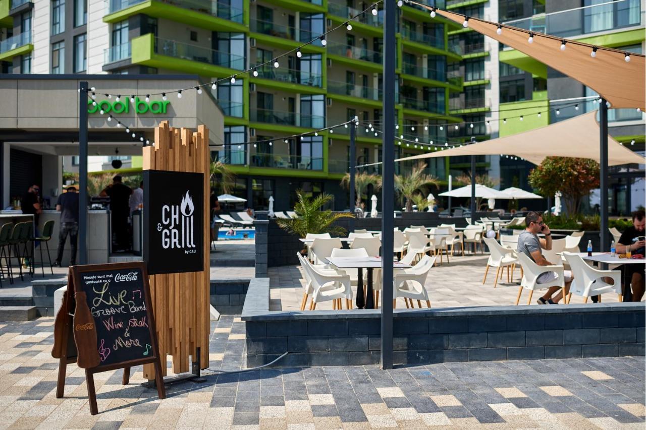 Coral Aparthotel Pool & Spa Mamaia Nord Navodari Dış mekan fotoğraf