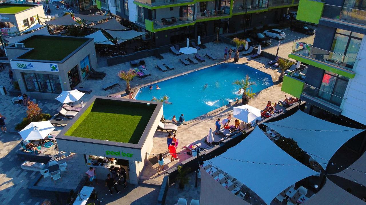 Coral Aparthotel Pool & Spa Mamaia Nord Navodari Dış mekan fotoğraf